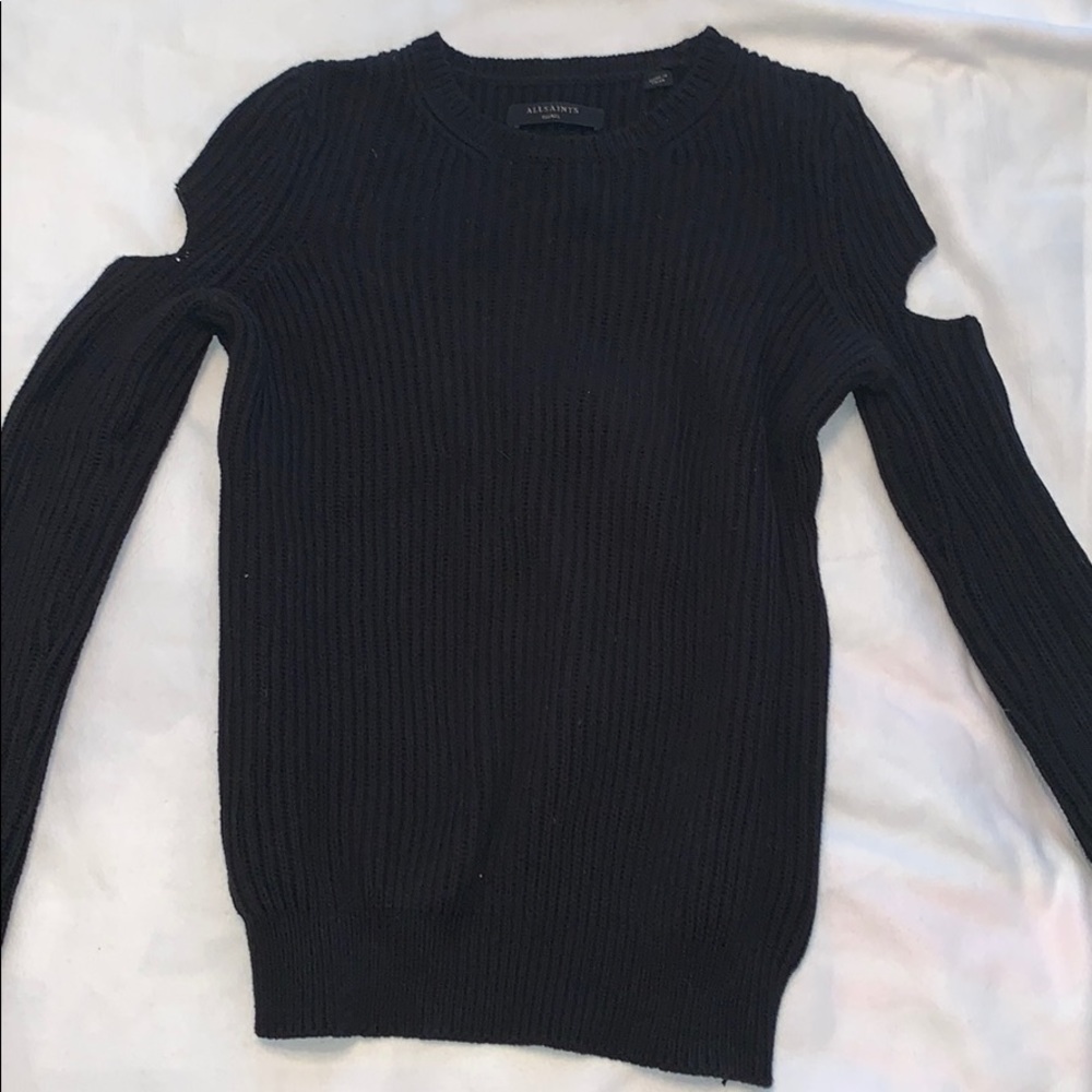 All Saints black sweater